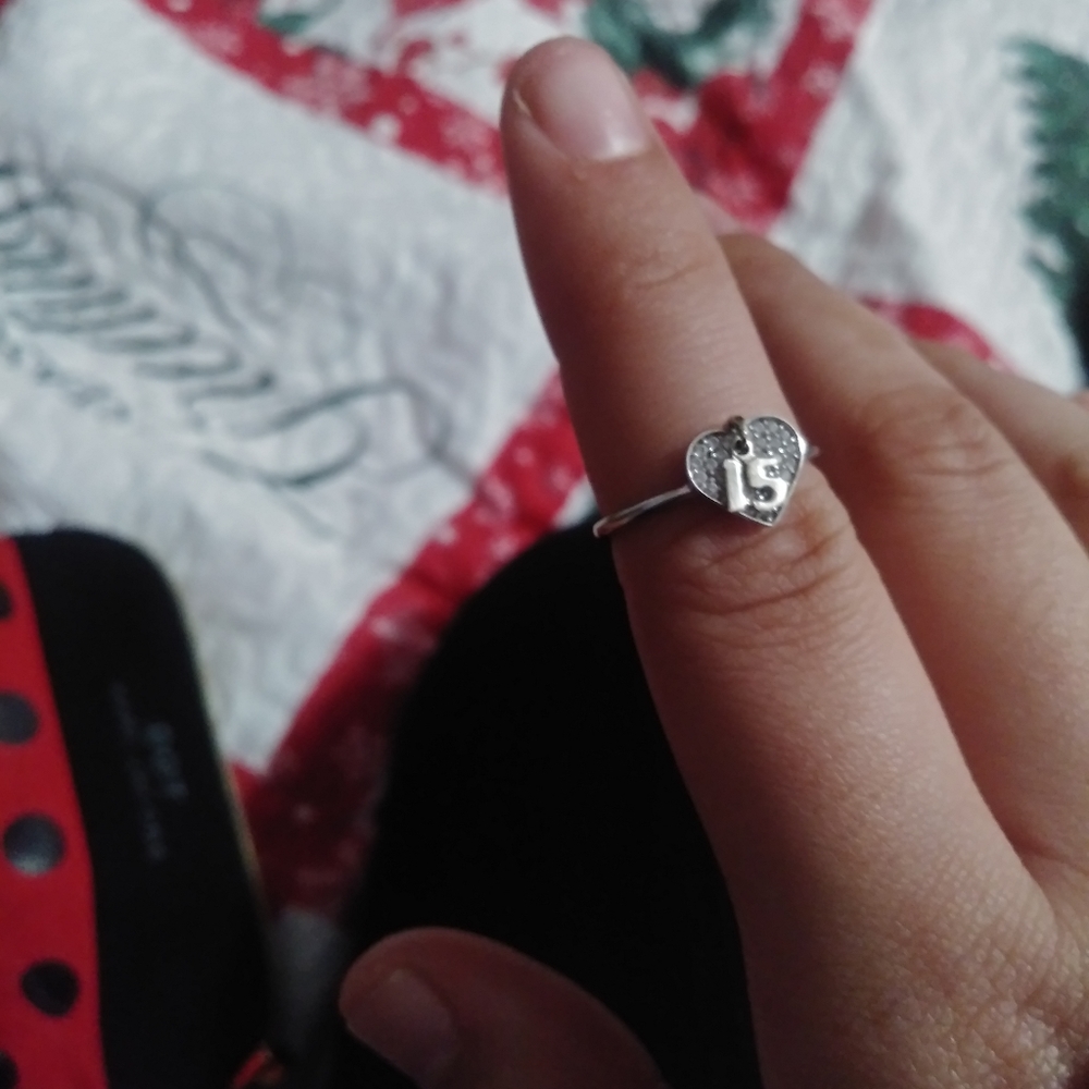 14k white gold 15 ring